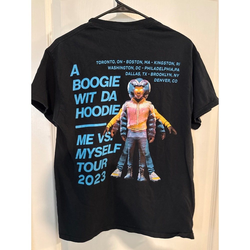 A Boogie Wit Da Hoodie Me Vs Myself Tour 2023 Graphic T Shirt View 3